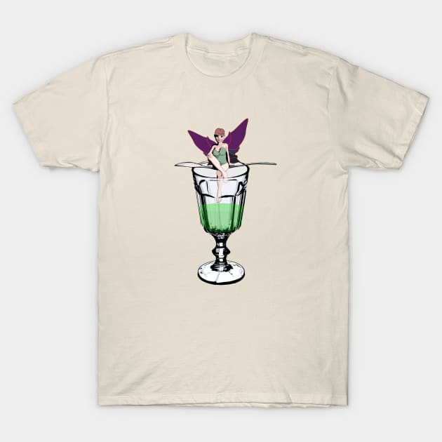 Absinthe Fairy T-Shirt by LordNeckbeard